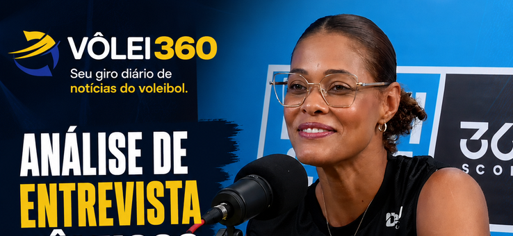 Análise de Entrevista Vôlei360 - ADENÍZIA - CAMPEÃ OLÍMPICA